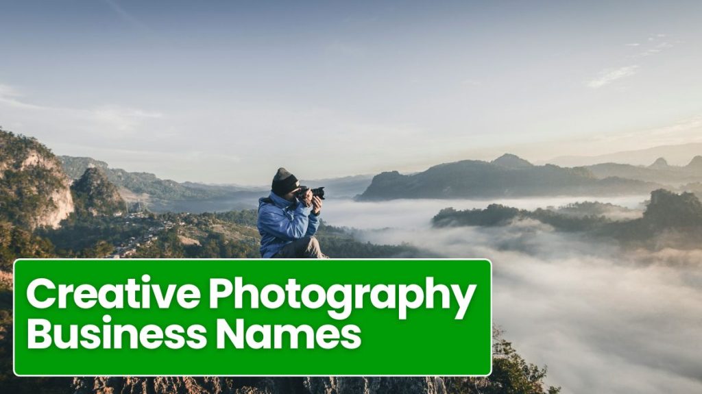 Creative Photography Business Names